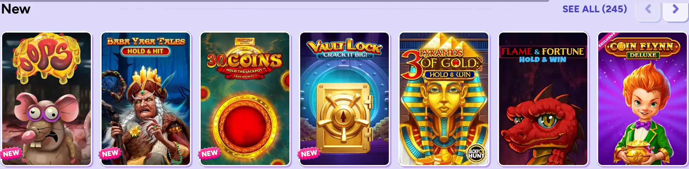 pandido casino new games